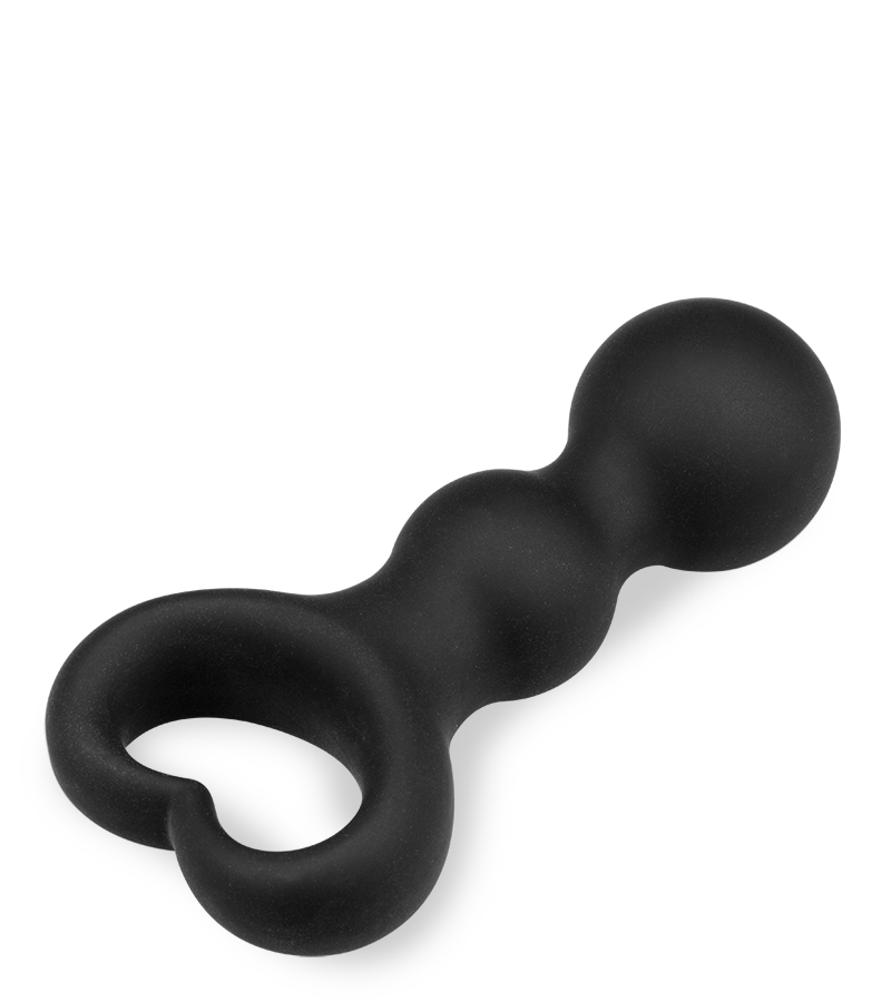 Beaded anal plug