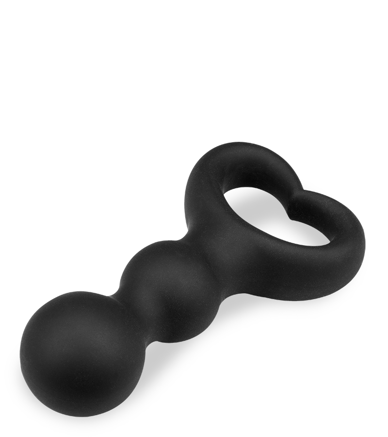 Beaded anal plug