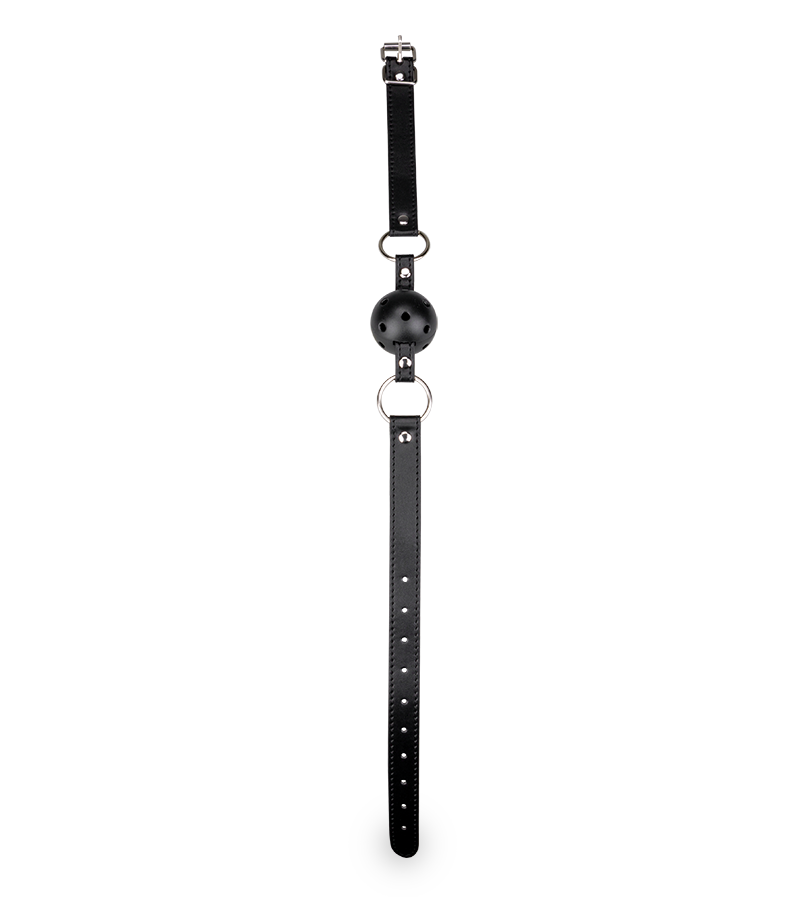 Thin strap BDSM ball gag